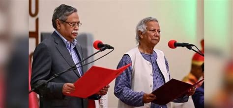 Bangladesh Interim Government Led by Muhammad Yunus Sworn in - The Wire