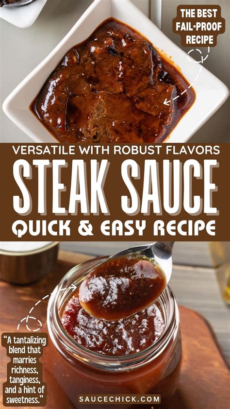 Steak Sauce Recipe | Time-Tested And Flavorful | Recipe | Steak sauce ...