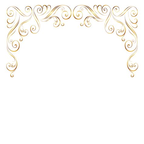 Vintage Wedding Border Clipart
