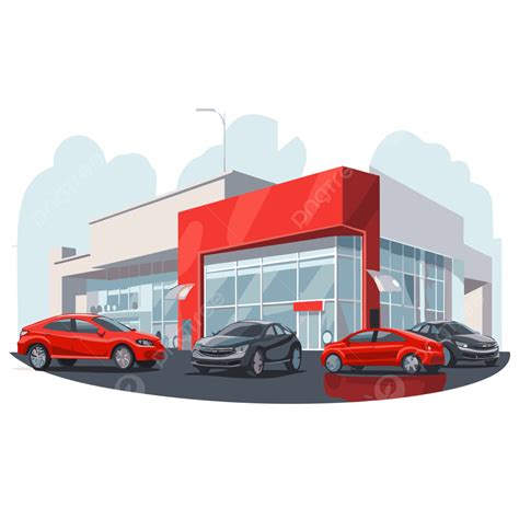 New Car Dealership Building PNG, Vector, PSD, and Clipart With ...