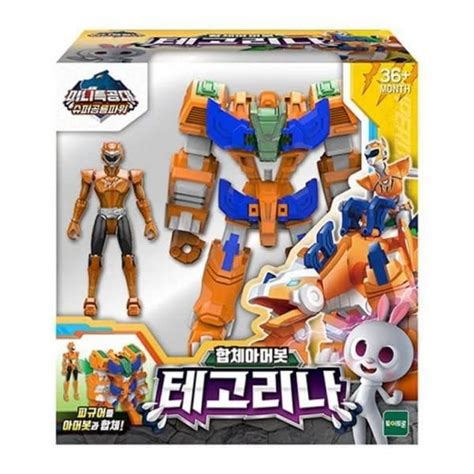 Buy Mini Force Super Dino Power TEGO LINA RINA Tegorina Armorbot ...