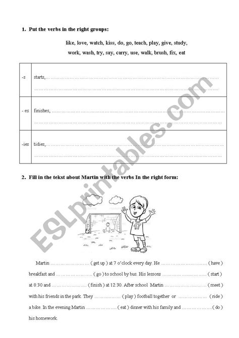 Image result for Present Simple Test Sheet