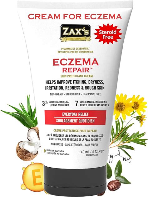 Amazon.com: Zax's Original Eczema Repair Cream - Skin Eczema Cream for Kids & Adults - Natural ...