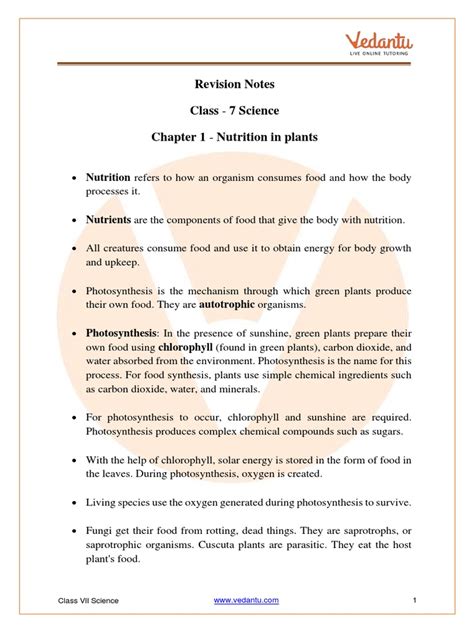 Class 7 Chaper 1 Science Textbook NCERT Notes 的图像结果