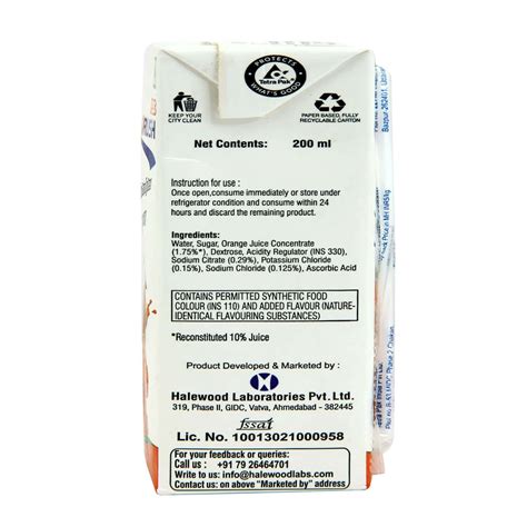 Buy ELECTRORUSH PLUS ORANGE 200 ML PACK OF 1 Online & Get Upto 60% OFF ...