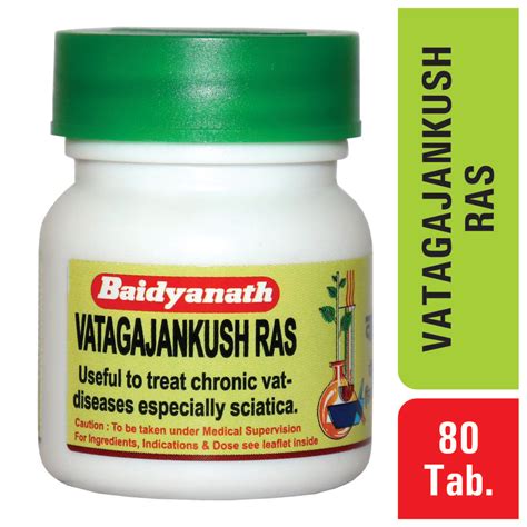 Baidyanath Vatagajankush Ras-80 Tab – Siddhayu