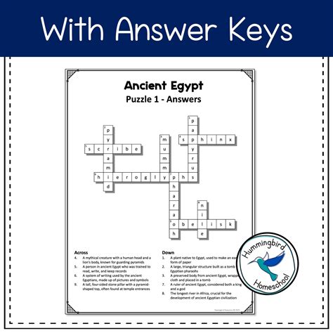 Ancient Egypt And Kush Crossword Puzzle at Mildred Bruggeman blog