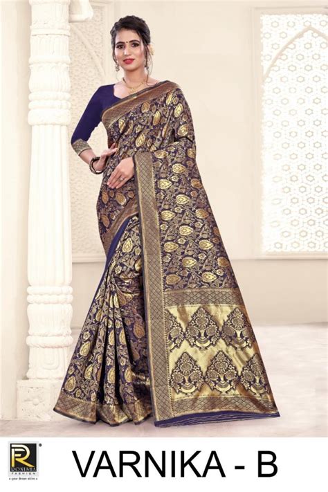 Ranjna Presents Varnika Festive Wear Sarees Collection