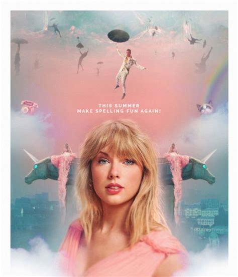 Taylor Swift Lover Album Poster - Best Taylor Swift Gifts 2019 Lover ...