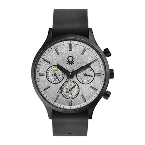 United Colors Of Benetton Light Grey Round Dial Quartz Analog Men Watc ...