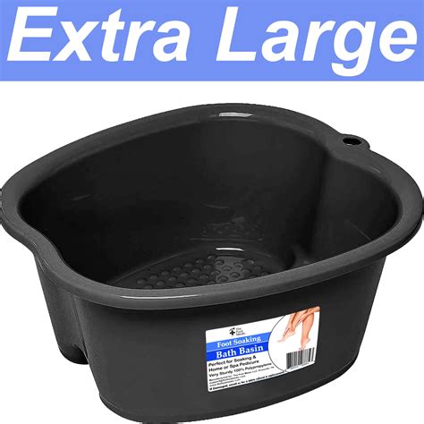Foot Soaking Bath Basin – Large Size for Soaking Feet | Pedicure and ...
