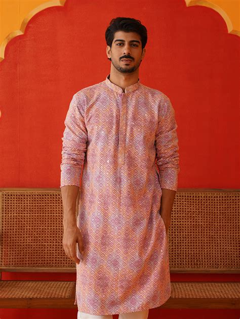 Embroidered Staight Kurtas For Men – Jompers