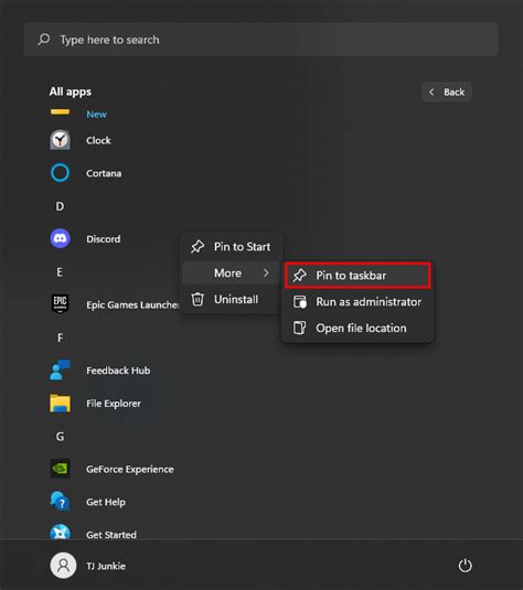 Image result for Add Items to Taskbar Windows 11