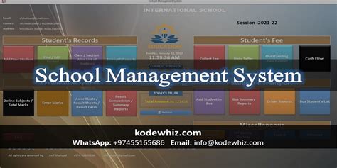 Image result for School Management System Menu