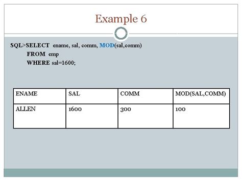 Image result for Multiple Row Functions in SQL