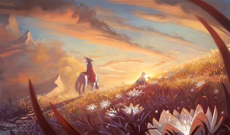 ArtStation - The Lotus Quest - Day 2, Asur Misoa