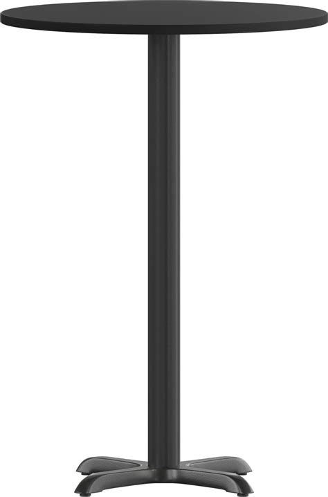 Amazon.com: Displays2go 31.5 Inch Round Highboy Table with MDF Top, 42. ...