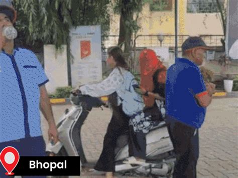 Fuel denied without helmet in Bhopal & Indore: Riders queue with ...