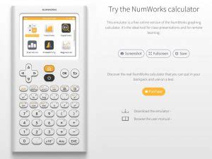 Image result for Numworks Calculator Python