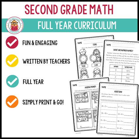 Second grade Math 的图像结果