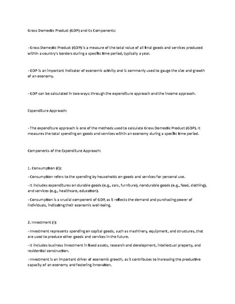GDP Components 的图像结果