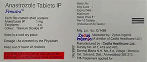Femistra 1 MG Tablet (10): Uses, Side Effects, Price & Dosage | PharmEasy