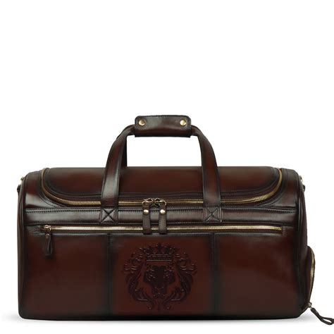 Leather Duffle Bag for Men - Buy Brune Duffle Bags & GYM Bags Online