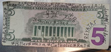 This $5 bill that someone paid with.. : mildlyinfuriating