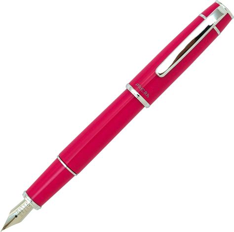 Pilot Prera Fine-Nib Pink Body Non-Transparent Fountain Pen : Amazon.in ...