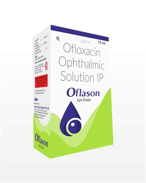 OFLOXACIN OPHTHALMIC SOLUTION IP – Nilsan Pharmaceuticals Pvt. Ltd.