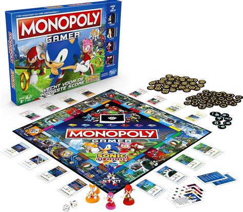 MONOPOLY Gamer Sonic The Hedgehog Edition Board Game India | Ubuy