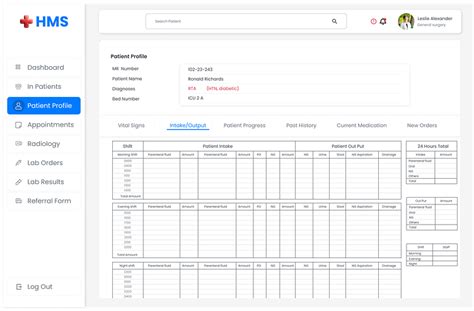 Hospital Information System Software UI 的图像结果