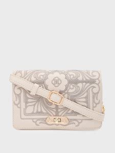 Caprese Beige Sling Bag Reno Sling Small Beige Bag for Women Beige ...