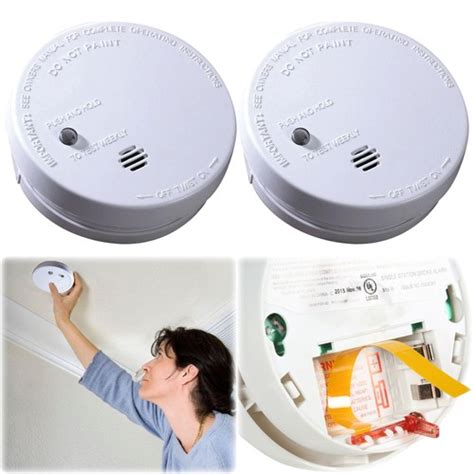 2 PACK IONIZATION SMOKE DETECTOR Battery Operated India | Ubuy