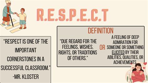 What is respect and what is its role in school? | The Scroll