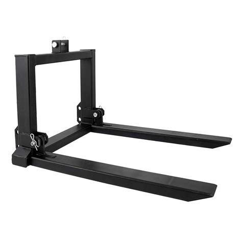 Buy ZGYQGOO 1000kg 2200lbs Pallet Forks Tractor Heavy Equipment ...