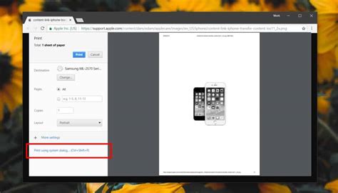 Image result for Print Using System Dialog