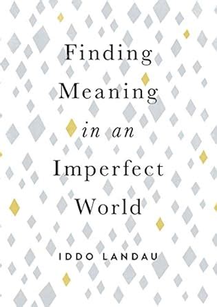 Finding Meaning in an Imperfect World eBook : Landau, Iddo: Amazon.in ...