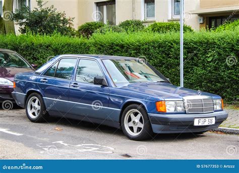 Mercedes-Benz W201 190E editorial stock photo. Image of 190d - 57677353