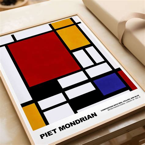 Piet Mondrian Prints: Iconic Art & De Stijl Posters