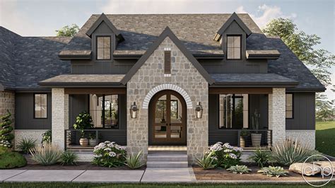 Modern Cottage Style House Plan | Hayden Flats
