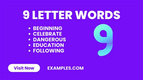 450+ 9 Letter Words List, Meaning, PDF