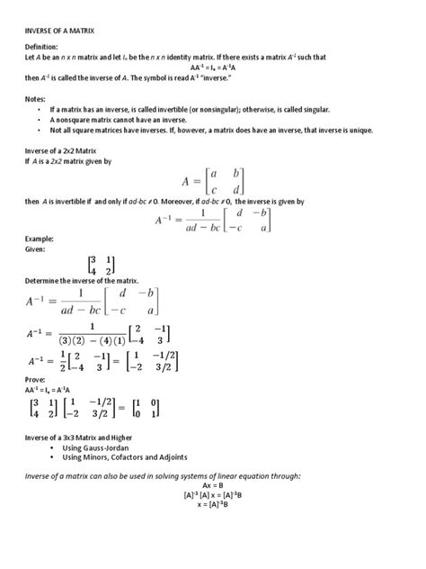 Tutorials Inverse Matrices 的图像结果