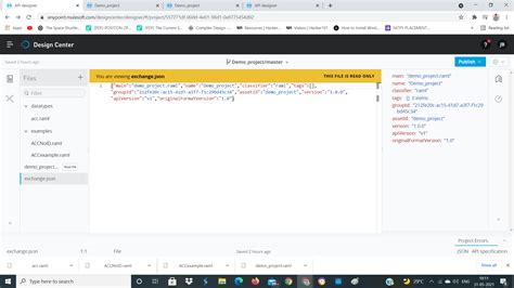 API Specification Raml 的图像结果