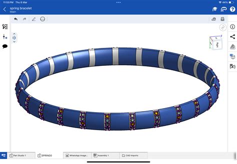 Star mounting jewellery, stretchable bracelet, CAD file, 3DM file ...