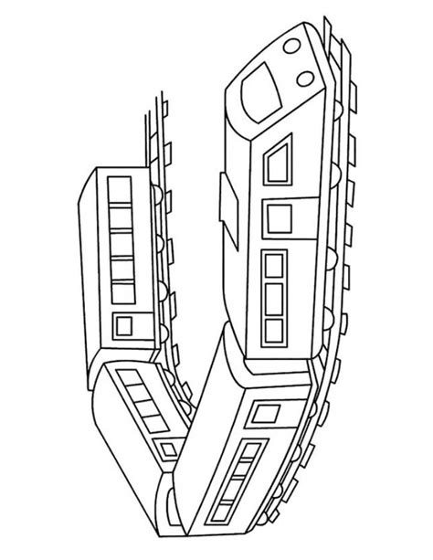 Train Coloring Pages (Free Printable PDF)