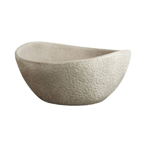 Simpolo Shallow 206 - 410x350x180mm Hand Crafted Wash Basin | mykit ...