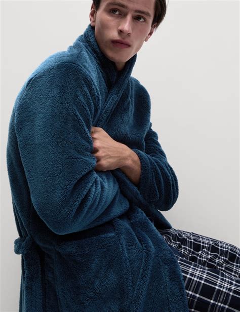 Dressing Gowns, Men, Men's Nightwear, Men's Dressing Gowns at M&S