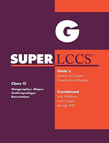 Buy SUPERLCCS: Class G: Geography, Maps, Anthropology, Recreation Book ...