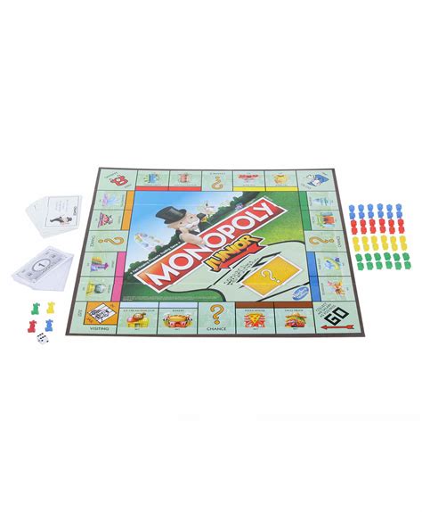 Monopoly Junior Board Game - Multicolor – Kidsinfy.in